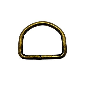 Meia Argola Ouro Velho 20Mm