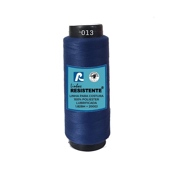 Linha Resistente Cor 013 Marinho 2000J