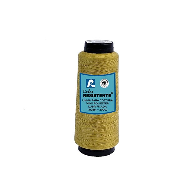 Linha Resistente Cor 056 Mostarda Escuro 2000J