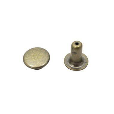 Rebite 3 Ouro Velho 2 Cabeças C/50Un
