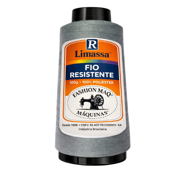 Fio Resistente Cor 038 Cinza Cl 100g Marca Resistente 100% Poliéster