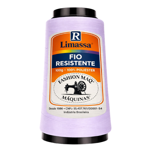 Fio Resistente Cor 047 Aquamarine 100g Marca Resistente 100% Poliéster#