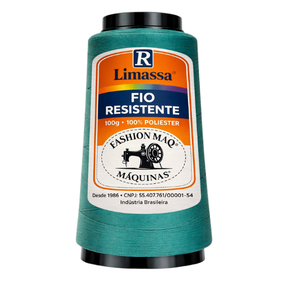 Fio Resistente Cor 052 Petroleo 100g Marca Resistente 100% Poliéster