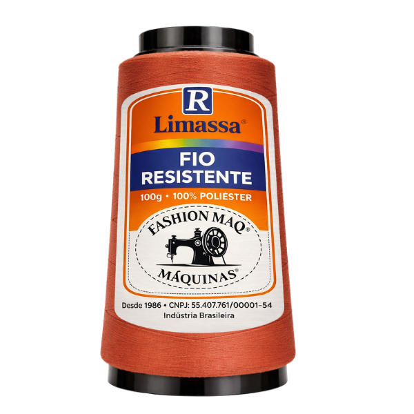 Fio Resistente Cor 066 Telha 100g Marca Resistente 100% Poliéster#