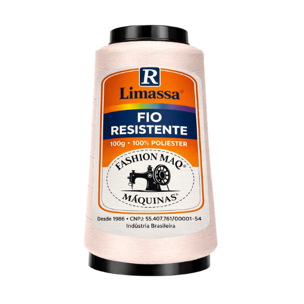 Fio Resistente Cor 073 Linho 100g Marca Resistente 100% Poliéster