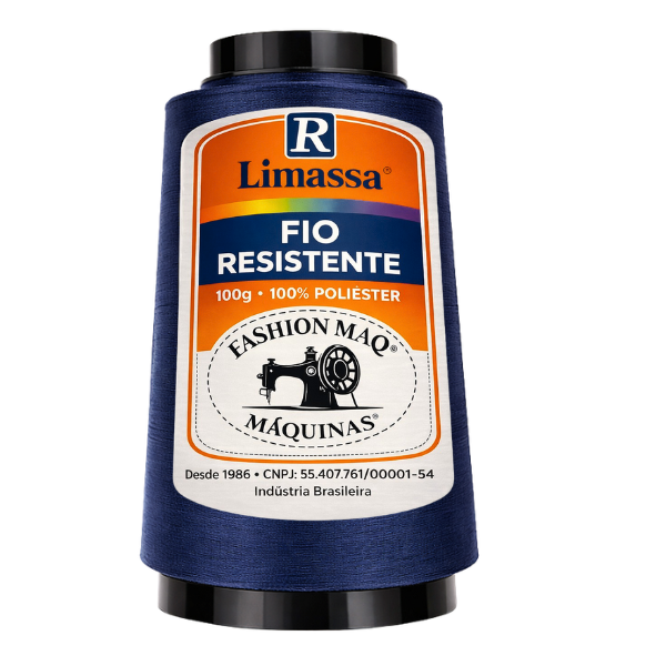 Fio Resistente Cor 157 Nautico 100g Marca Resistente 100% Poliéster