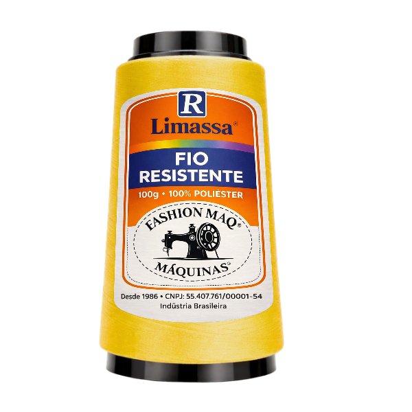 Fio Resistente Cor 112 Brasil 100g Marca Resistente 100% Poliéster