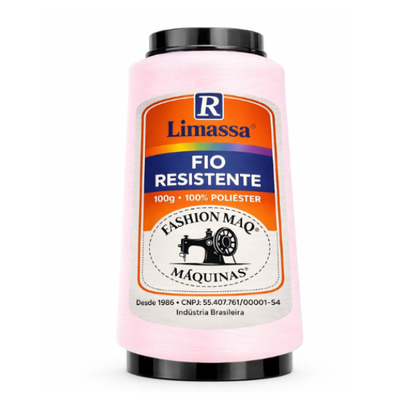 Fio Resistente Cor 127 Baby 100g Marca Resistente 100% Poliéster#