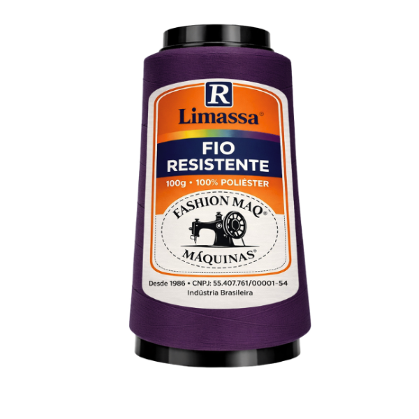 Fio Resistente Cor 208 Figo 100g Marca Resistente 100% Poliéster#