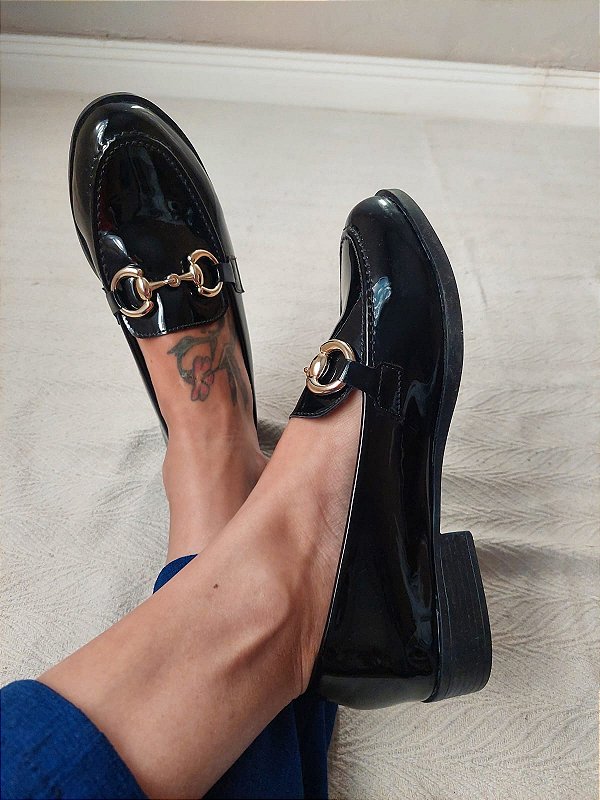 LOAFER MIRIAM PRETO VERNIZ