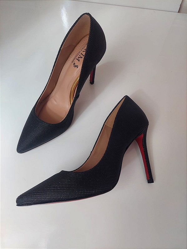 SCARPIN CINDERELA PRETO