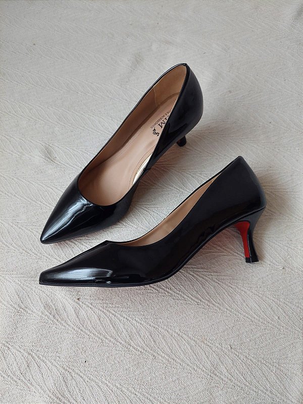 SCARPIN BETINA PRETO 5CM