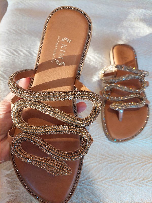 RASTEIRINHA SIENA STRASS COBRA