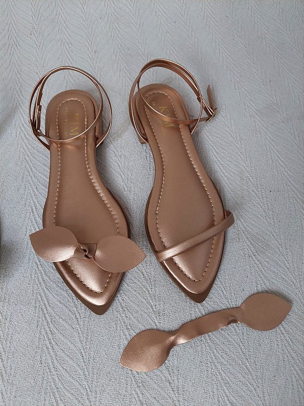 SANDALIA PANDORA GOLD FOSCO