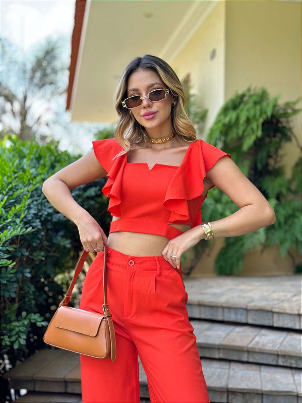 Calça Pantalona Laila
