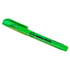 MARCA TEXTO VERDE JOCAR