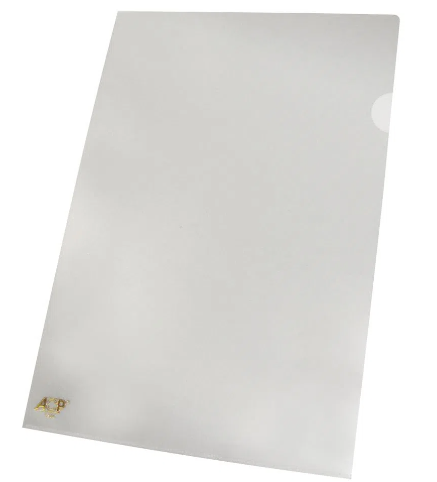 PASTA L A4 CRISTAL ACP PCT COM 10 UNID