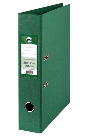 PASTA REGISTRADORA A/Z LL VERDE