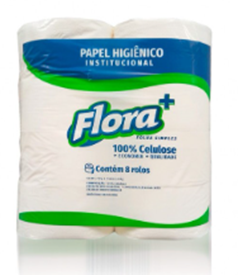 Papel Higiênico Rolão Flora
