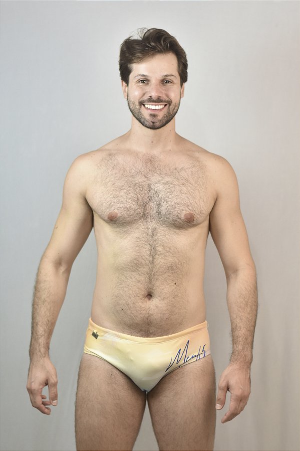 Sunga Slim Estampa Tropical MenF5