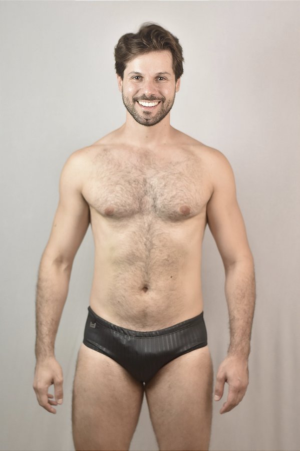 Sunga Lisa Slim Preta MenF5