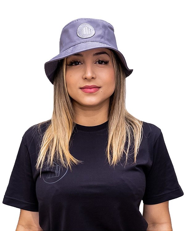 Bucket Hat Patch Cinza