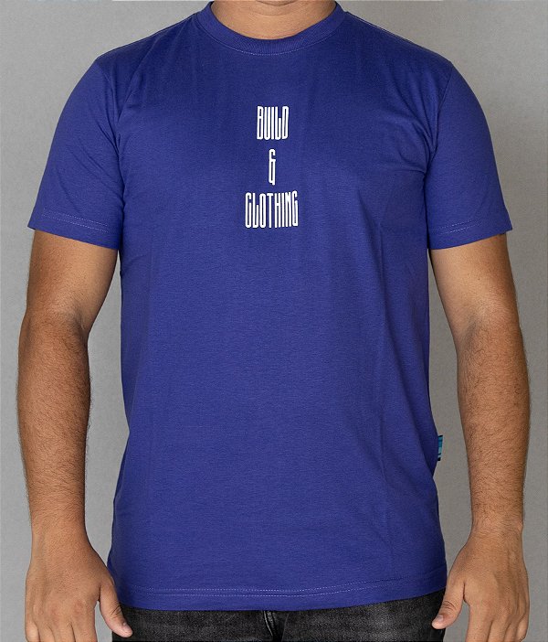 Camiseta BTB Build&Clothing Purple Malha Fio 26