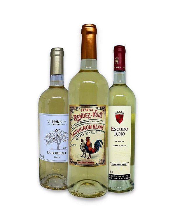 Kit Países Vinhos Brancos 750ml