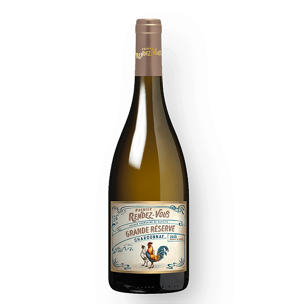 Vinho Premier Rendez-Vous Grande Réserve Chardonnay 2020 750ml
