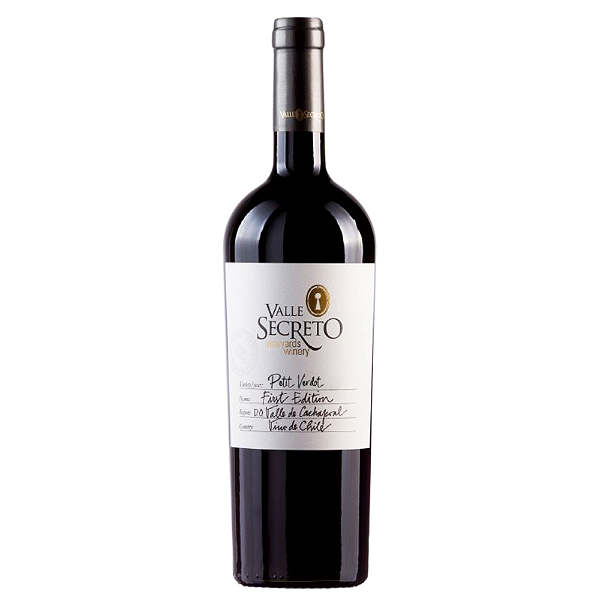 Vinho Tinto First Edition Petit Verdot 2020 Valle Secreto 750ml