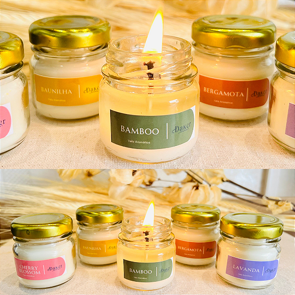 Kit Mini velas Aromáticas - 5 Uni