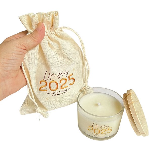 Kit Vela Perfumada com Saquinho- Atacado