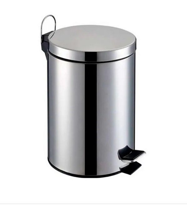 Lixeira Inox Com Pedal 3 Litros Clink