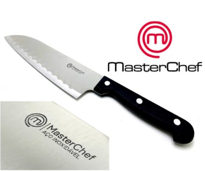 Faca De Cozinha 7 chef Santoku Master Chef