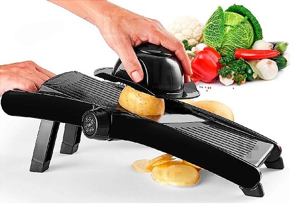 Mandoline Ajustável 3 Opções De Corte Hauskraft