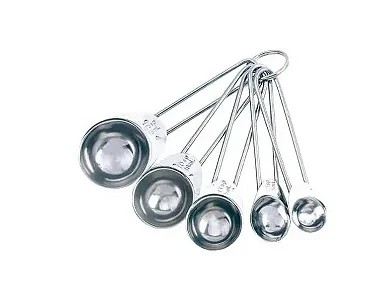 Colheres Medidoras 5 Peças Inox