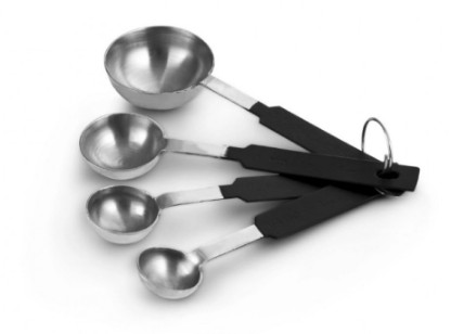 Colheres Medidoras em Inox Onix - Mimo Style