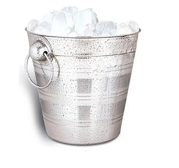 Balde Para Gelo Em Aço Inox  1 Litro
