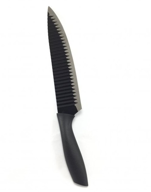 Faca Chef Inox Antiaderente 8"