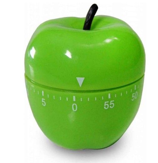 Timer De Cozinha Maça 60 Minutos