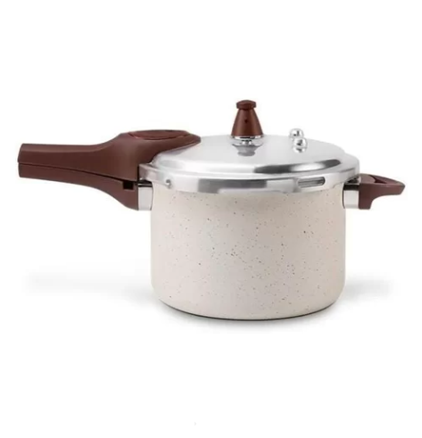 Panela de Pressão Brinox Pressure com Indução 4,2L Vanilla