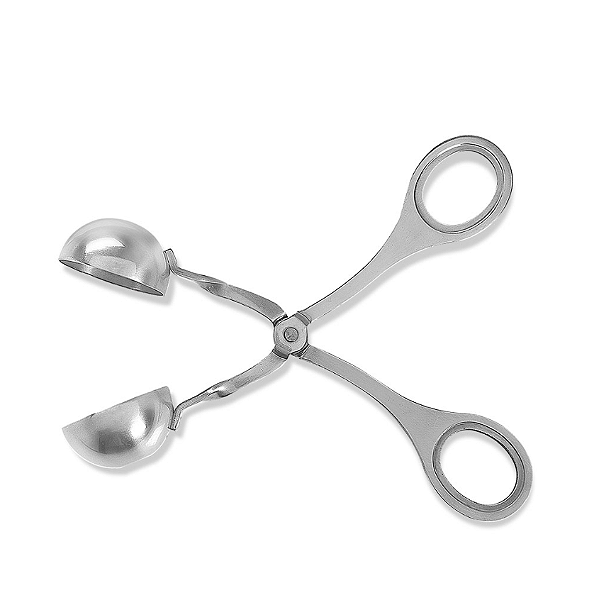 Pinça Pegadora De Almôndegas Multiuso 3,5cm Inox Brinox