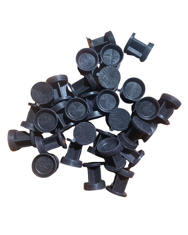 Bucha p/ cartucho de metal Cal. 24 (100 un) - REZENDE