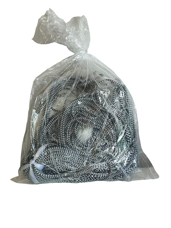 Rede Malha 5 nó a nó (10 cm esticada) Fio 0,30