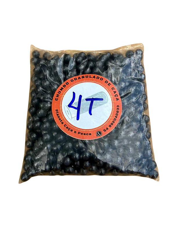 Chumbo de Caça nº 4T - 1kg
