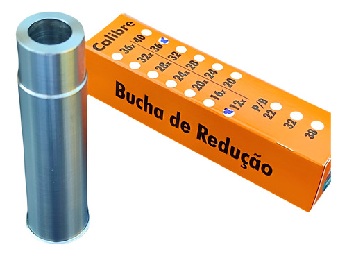 Bucha De Redução 12x36 Em Aço Inox