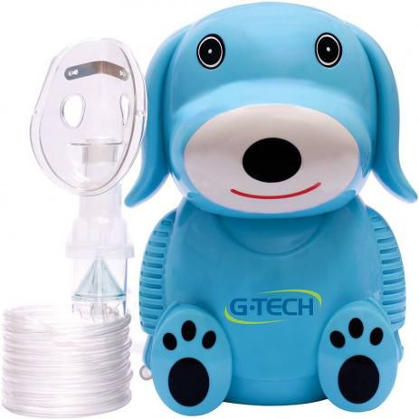 NEBULIZADOR G-TECH MODELO DOG AZUL