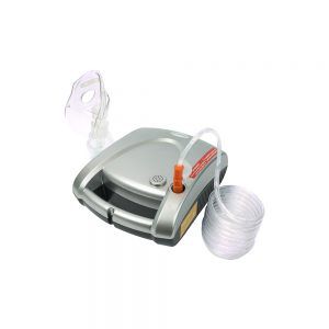 NEBULIZADOR G-TECH MODELO NEBCOM V PRATA