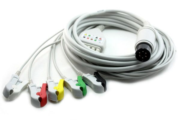 CABO DE ECG MODELO ECAFIX 5 VIAS GARRAS!