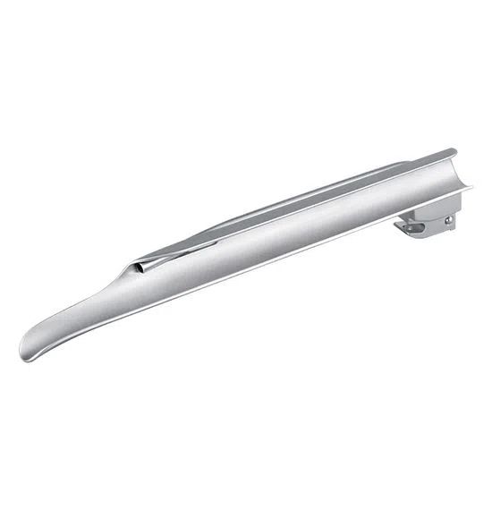 LAMINA PARA LARINGOSCOPIO RETA CONVENCIONAL AÇO INOX N 0 PROTEC